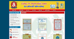 Desktop Screenshot of ducanhbond.com.vn